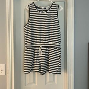 Evereve striped romper